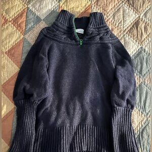 Columbia Dark Blue Women's Cowl Neck Sweater